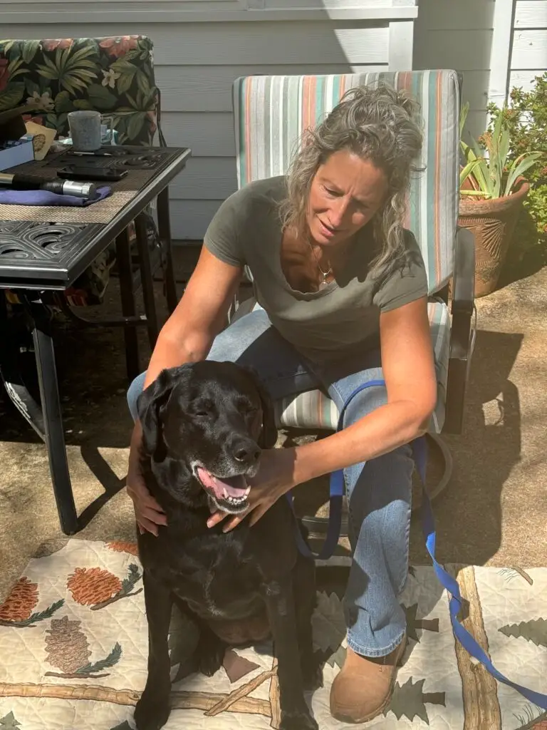 Debbie Criddle with Eddy