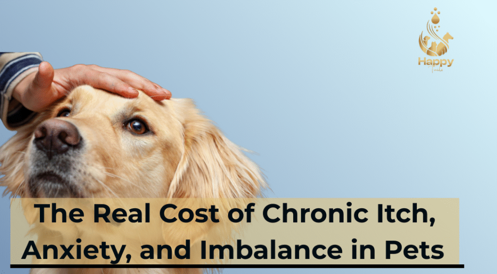 The Real Cost of Chronic Itch, Anxiety, and Imbalance in Pets — and Why Natural Remedies Work Better (and Cost Less)