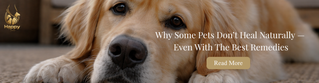 why some pets don't heal naturally even with remedies